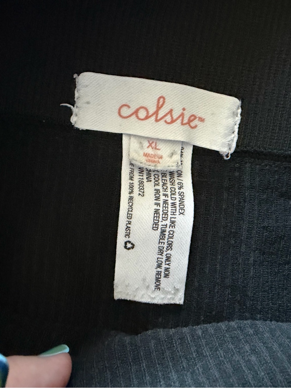 Colsie Biker Short Set - Picture 2 of 3